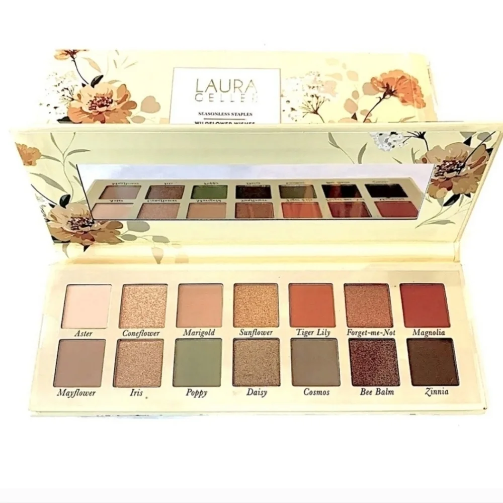 Laura Geller Wildflower Wishes Seasonal Staples Eyeshadow Palette NEW